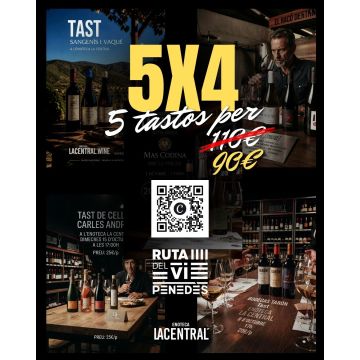 06-5 TASTOS x EL PREU DE 4 | mes d'octubre 2026, 19:00h